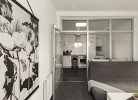 Wohnzimmer mit Schlafcouch