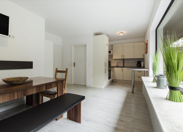 Küche / Essbereich / Terrasse