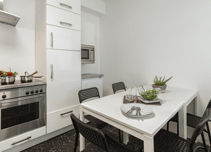 Essbereich der Küche