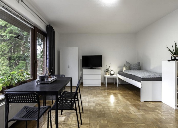 Wohnzimmer Schlafbereich